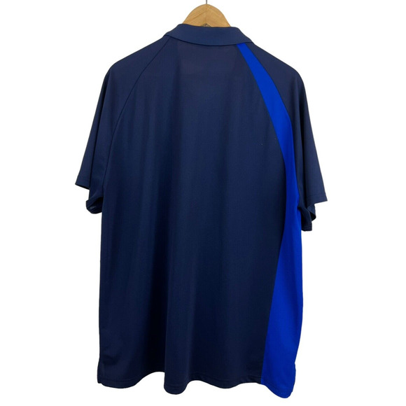 Polo Ralph Lauren‎ Big Pony Performance Wicking Golf Blue Men's XL Short Sleeve - Picture 4 of 4